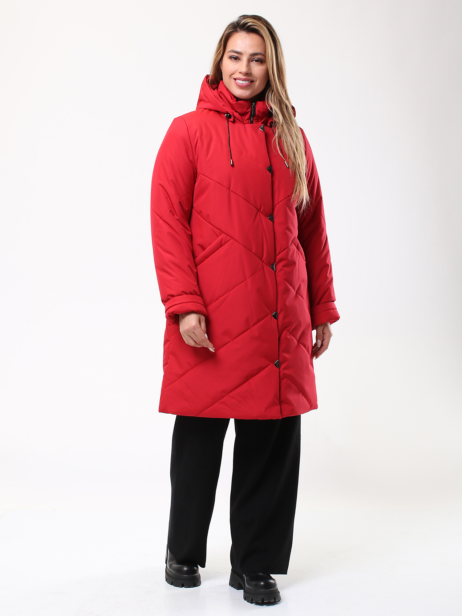 

Куртка женская Maritta 26-3023-10 красная 34 EU, 26-3023-10