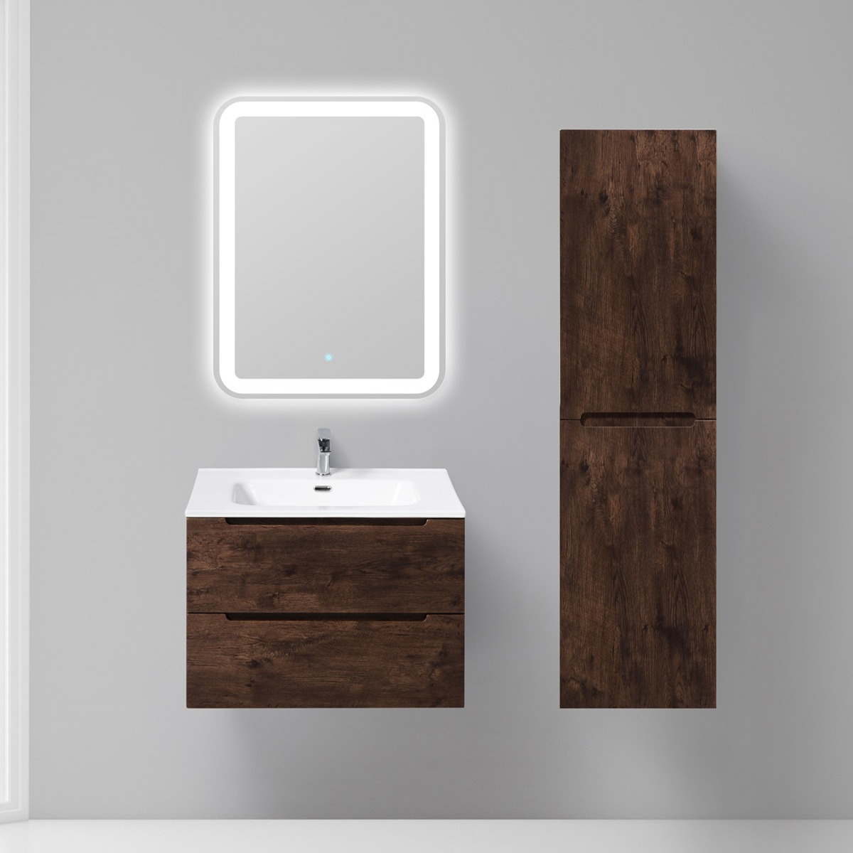 

Мебель для ванной BelBagno Etna 70 rovere moro