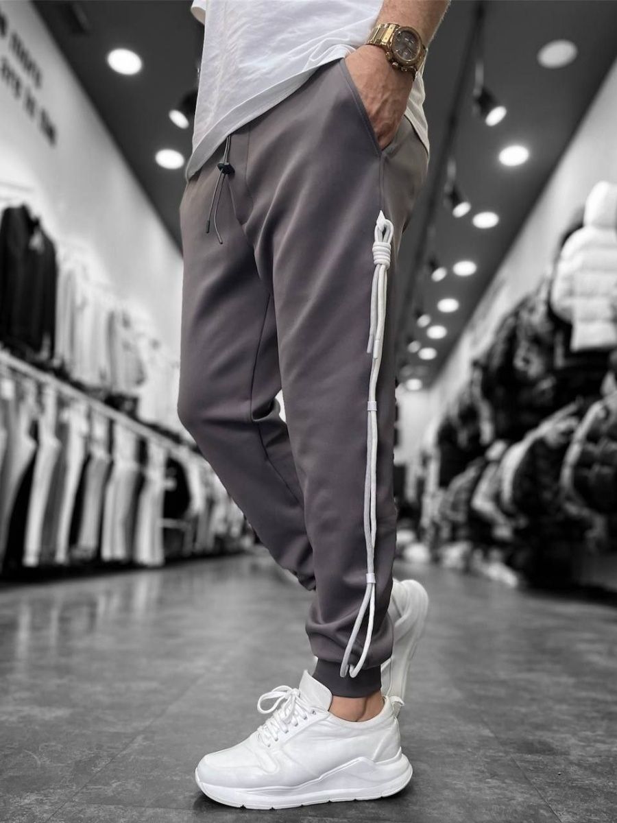 

Спортивные брюки мужские NoBrand sport серые M, Серый, sport