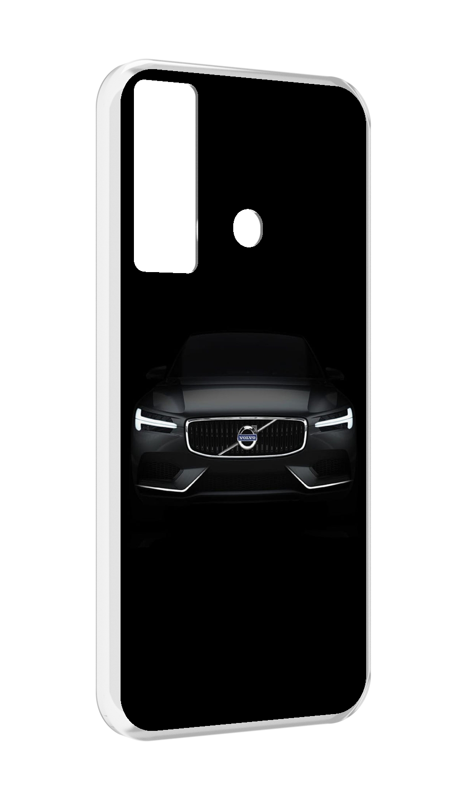 

Чехол Mypads Volvo 1 Мужской Для Tecno Camon 17, Прозрачный, Tocco