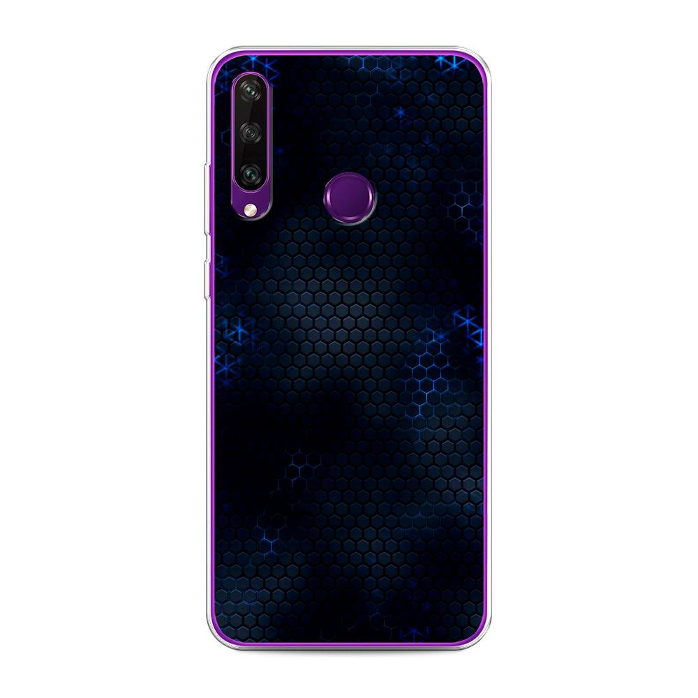 

Чехол Awog "Фон соты синие" для Huawei Y6p, 6103250-3
