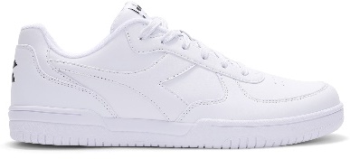 

Кеды унисекс Diadora Raptor Low белые 39 EU, Белый, Raptor Low