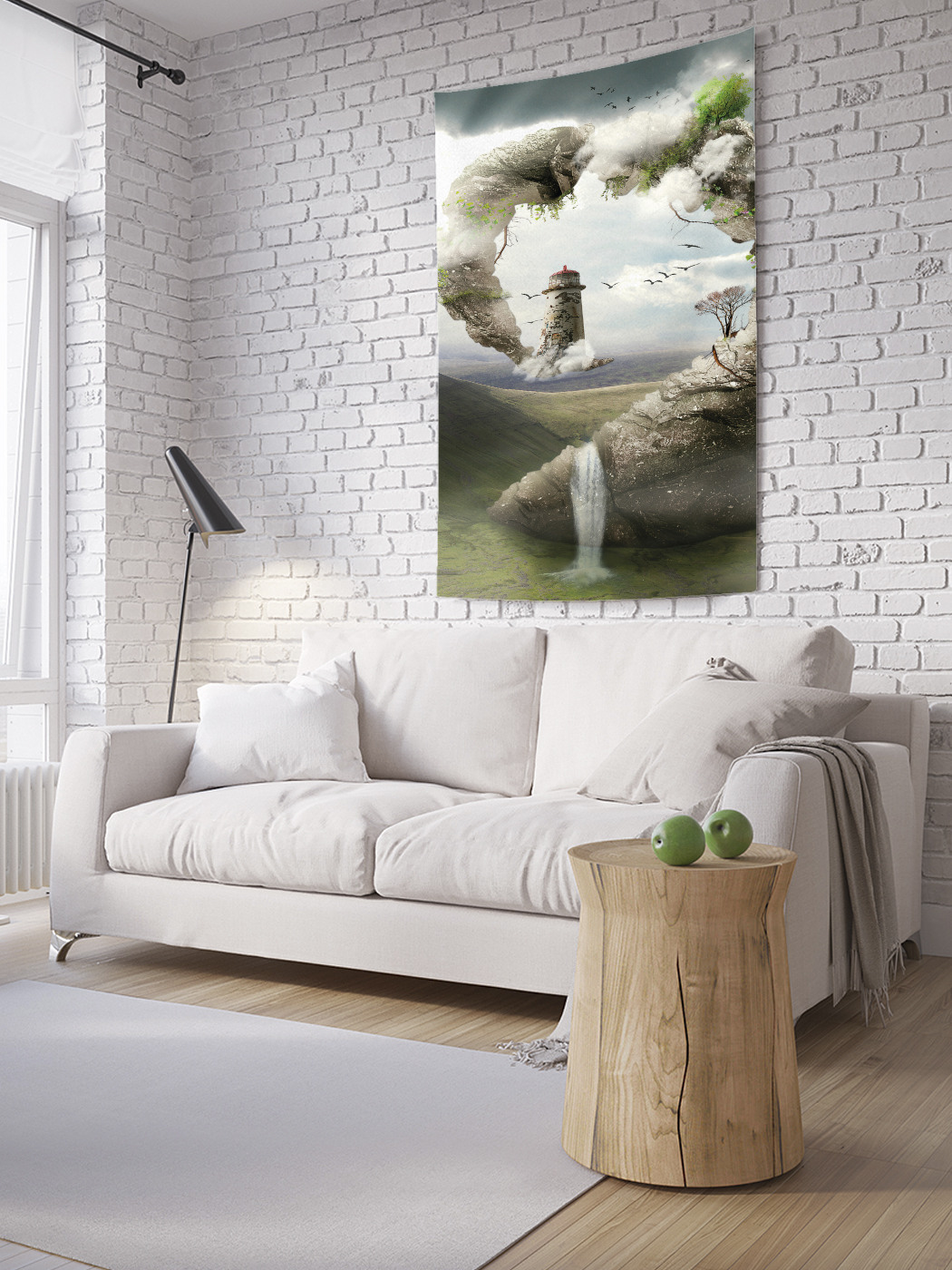 

Вертикальное фотопанно на стену JoyArty Фата Моргана 100x150 см, Фата Моргана