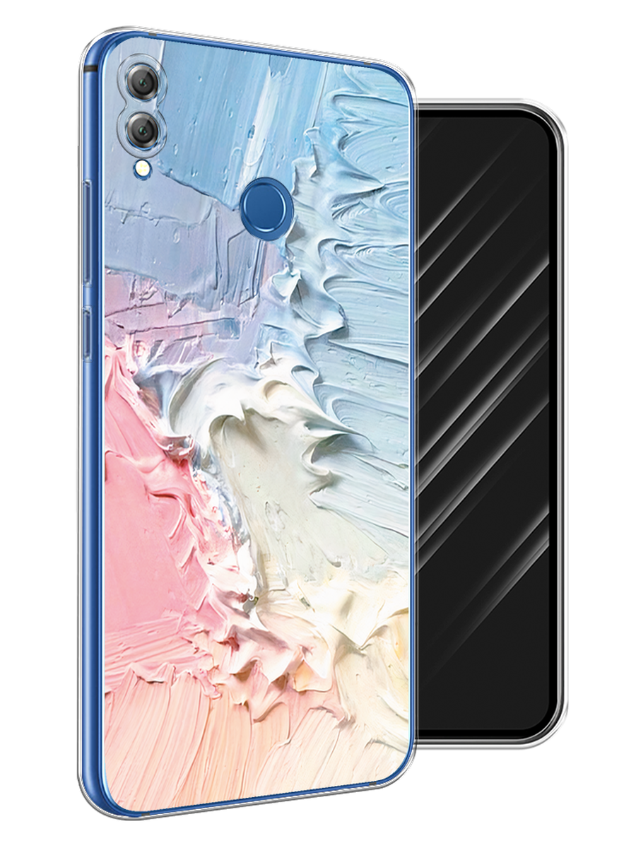 

Чехол Awog на Honor 8X "Фруктовое мороженное", Голубой;розовый;желтый, 66750-3