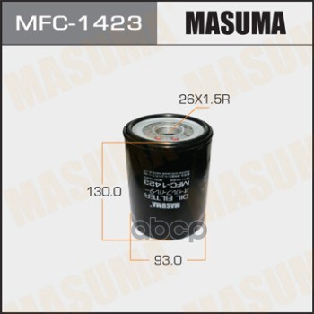 

MASUMA 'MFC1423 Фильтр масляный 1шт