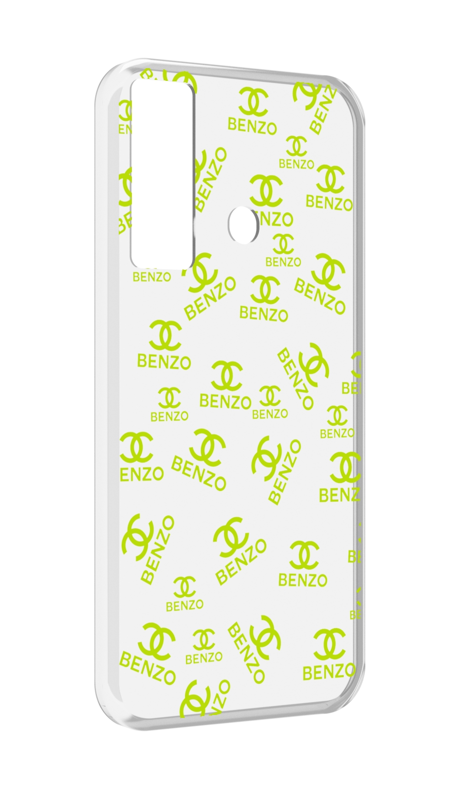 

Чехол MyPads Белый-Бензо для Tecno Camon 17, Прозрачный, Tocco