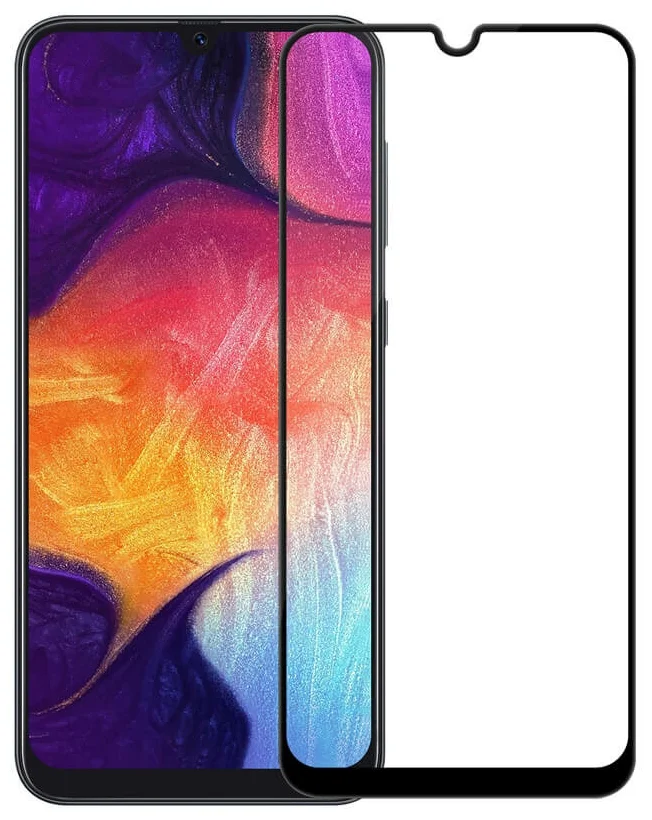 

Защитное стекло для Samsung Galaxy A20/A30/A50 3D Black, Samsung Galaxy A20/A30/A50