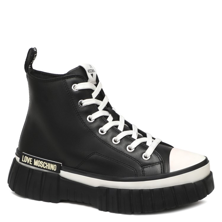 

Кеды женские Love Moschino JA15505G черные 36 EU, Черный, JA15505G