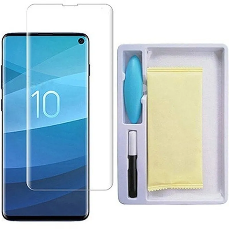 

Защитное стекло для Samsung Galaxy S10e SM-G970 (набор с ультрафиолетовой лампой)
