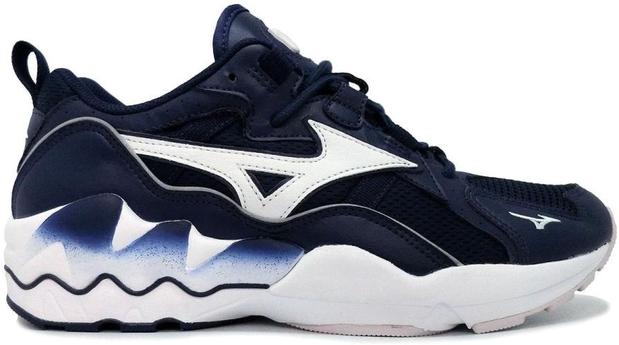 фото Кроссовки мужские mizuno wave rider 1 синие 9 uk