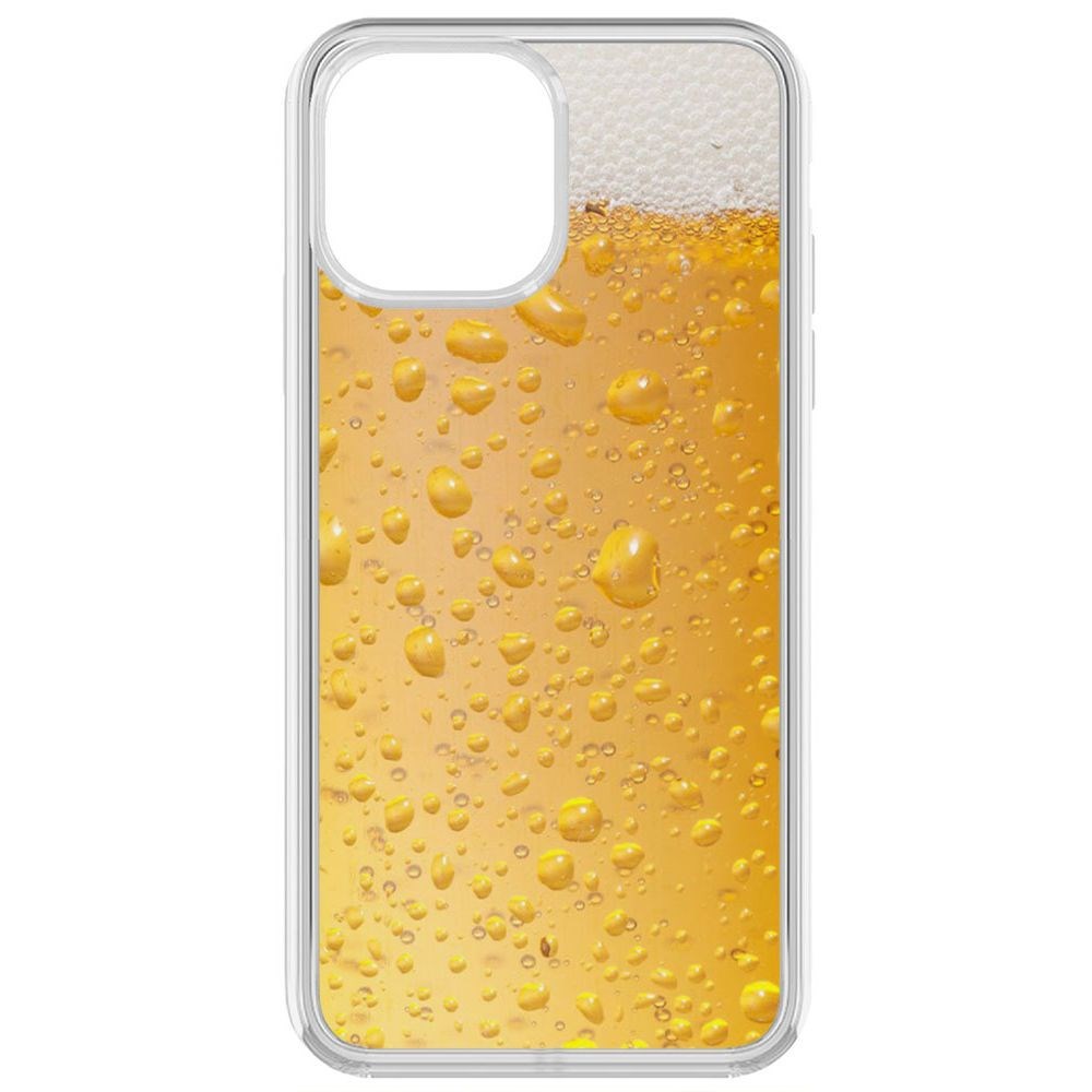 

Чехол-накладка Krutoff Clear Case Пенное для iPhone 13 Pro Max, Прозрачный
