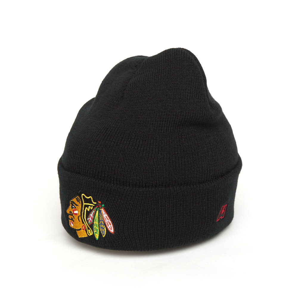 Шапка детская Atributika&Club NHL Chicago Blackhawks, черный, 52-54