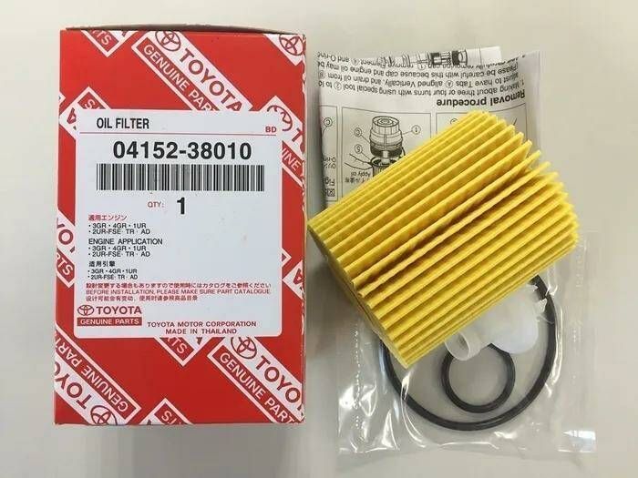 

Фильтр масляный 04152-38010 / 04152-YZZA5 / TOYOTA 04152YZZA5 / 0415238010, 04152-38010