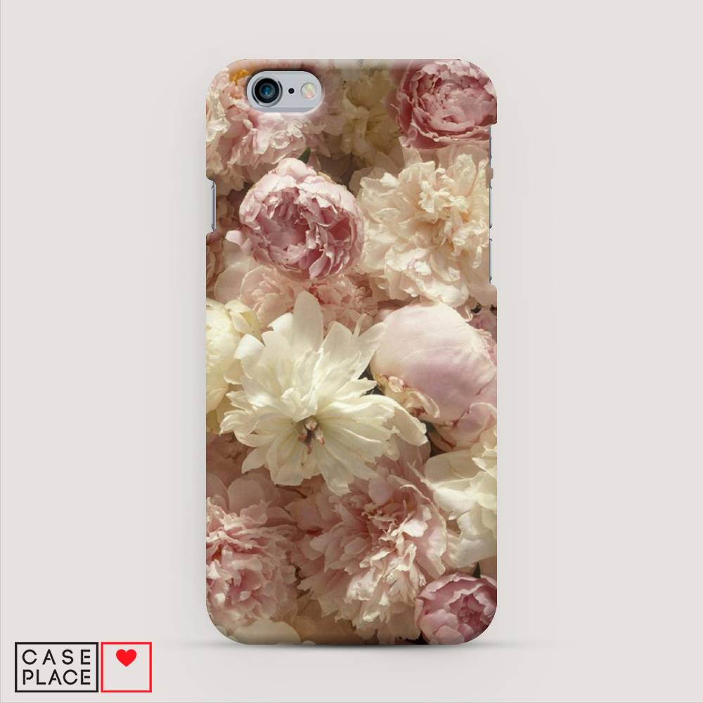 

Пластиковый чехол "Пионы светлые" на Apple iPhone 6S, 0104S20-6