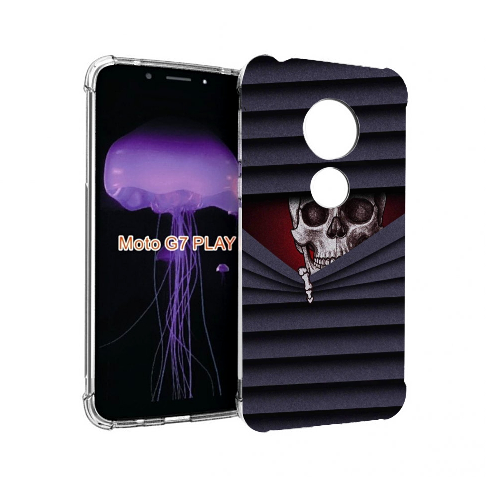 

Чехол MyPads подглядываю для Motorola Moto G7 Play, Прозрачный, Tocco