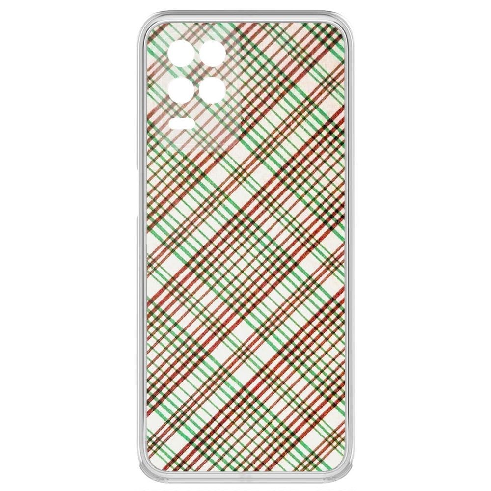 

Чехол-накладка Krutoff Clear Case Рубашка карты для Realme 8 5G
