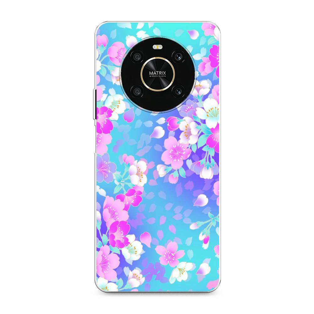 

Чехол Awog на Honor X9 4G/Magic4 Lite 4G "Яблоневые цветы", Разноцветный, 6108150-8
