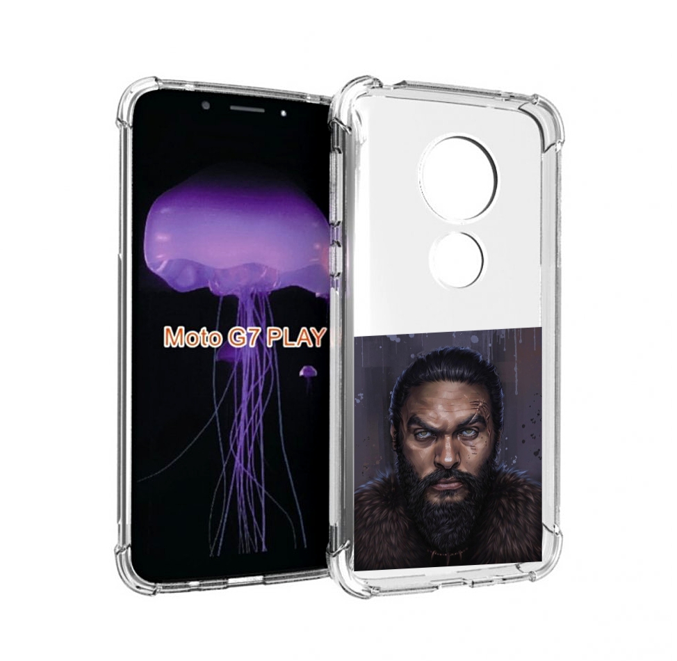 

Чехол MyPads портрет-императора для Motorola Moto G7 Play, Прозрачный, Tocco