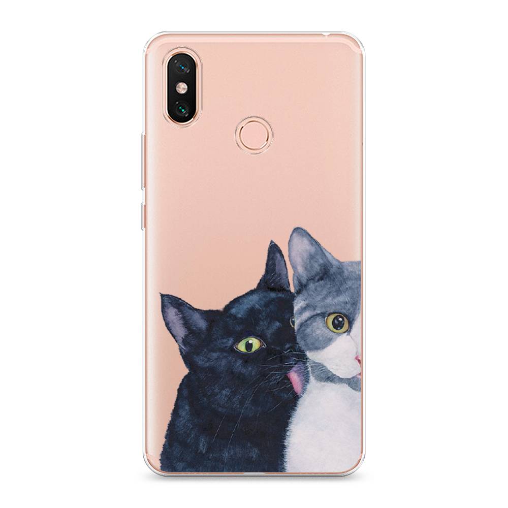 

Чехол Awog на Xiaomi Mi Max 3 "Кошачья любовь", Разноцветный, 34350-1