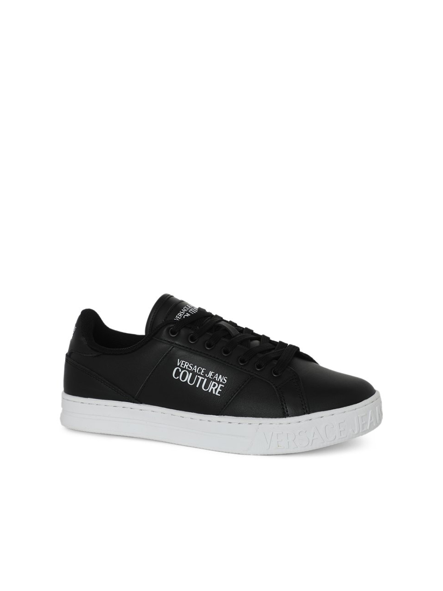 

Кеды мужские Versace Jeans Couture 72YA3SKE черные 40 EU, 72YA3SKE