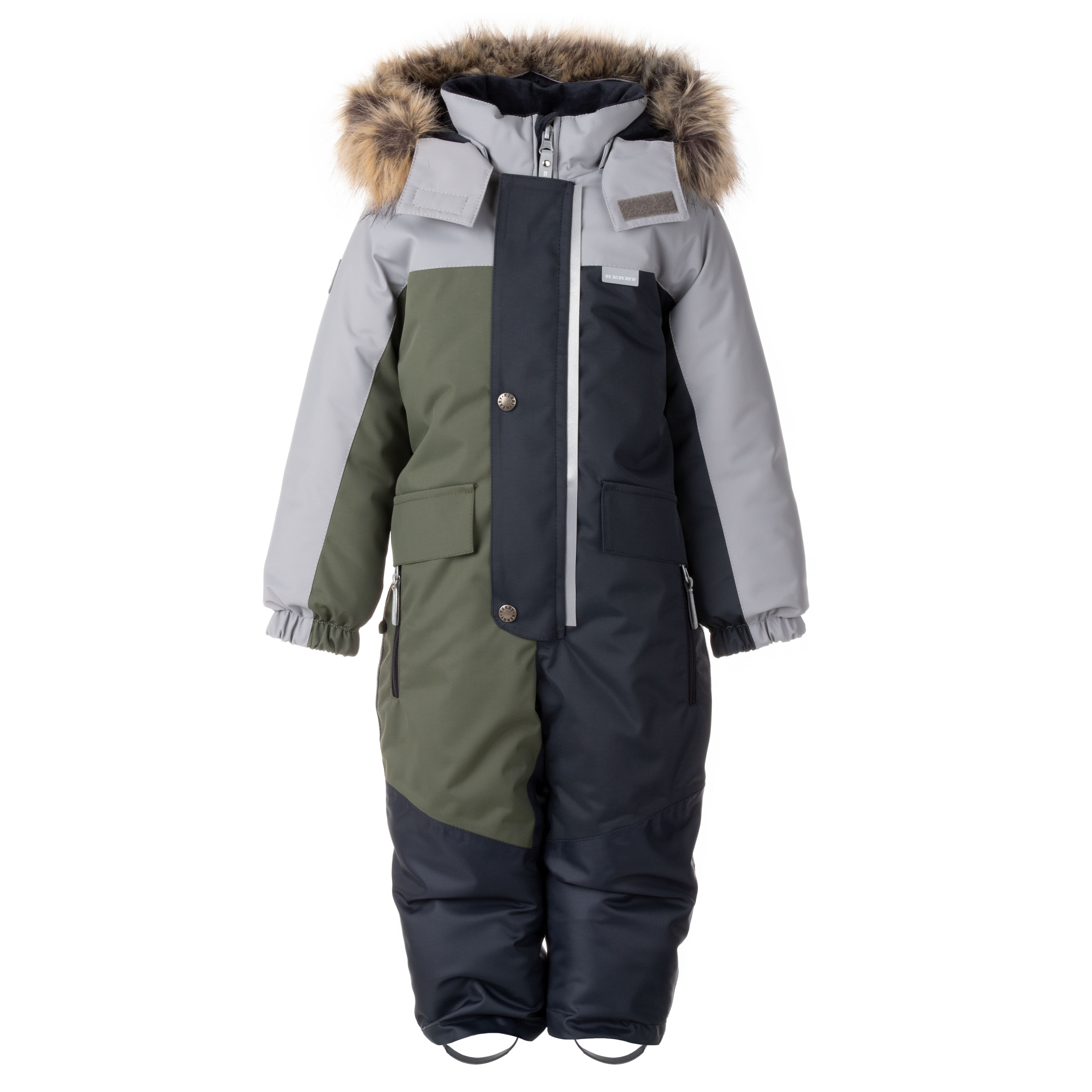 

Комбинезон детский KERRY K23427, 370, 104, Серый, K23427