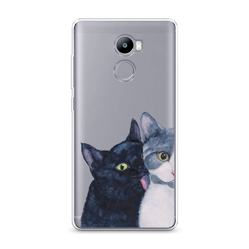

Чехол Awog на Xiaomi Redmi 4 "Кошачья любовь", Разноцветный, 31150-1