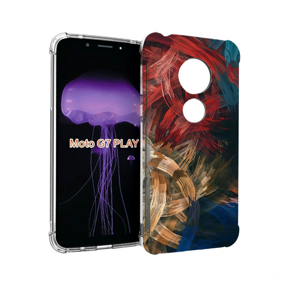 

Чехол MyPads раскрашенная медь для Motorola Moto G7 Play, Прозрачный, Tocco