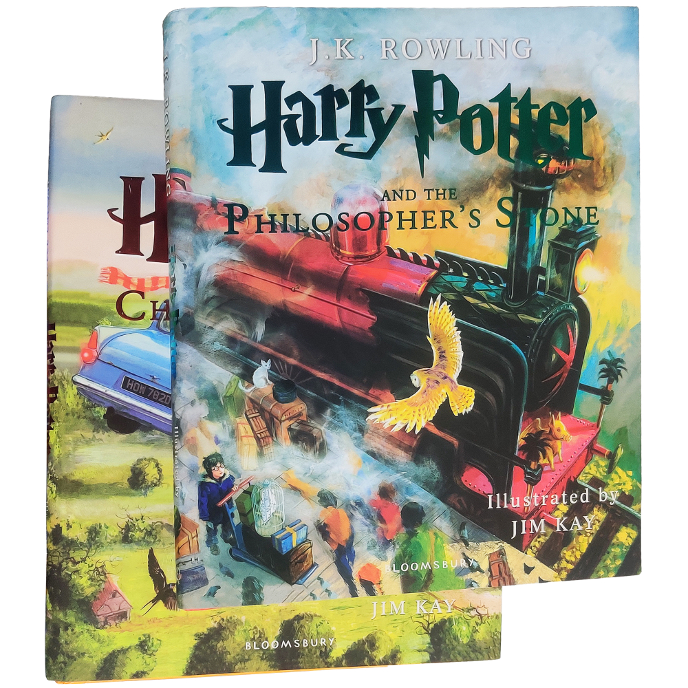 фото Комплект книг гарри поттер. harry potter book 1-2 bloomsbury publishing