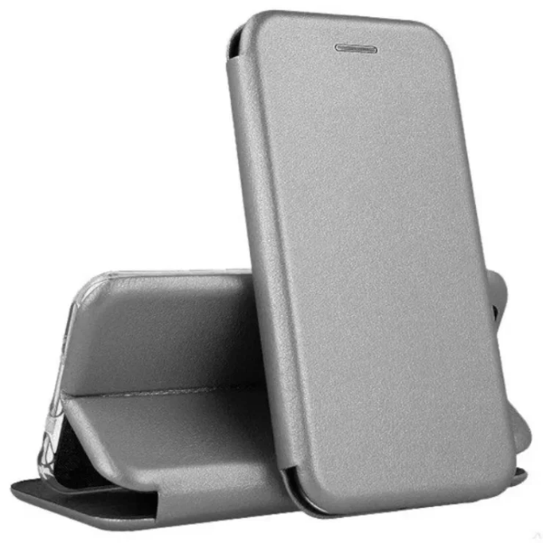 Чехол-книжка iPhone 13 Pro Max, серебристый