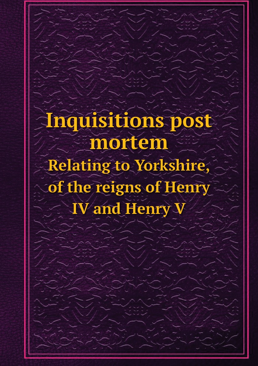 

Inquisitions post mortem