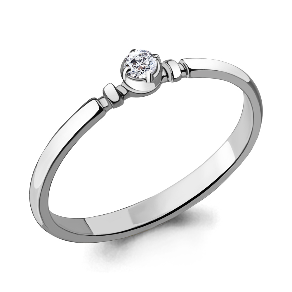 

Кольцо из белого золота с бриллиантом Aquamarine Aquamarine 960149_585_бз р, 960149_585_бз
