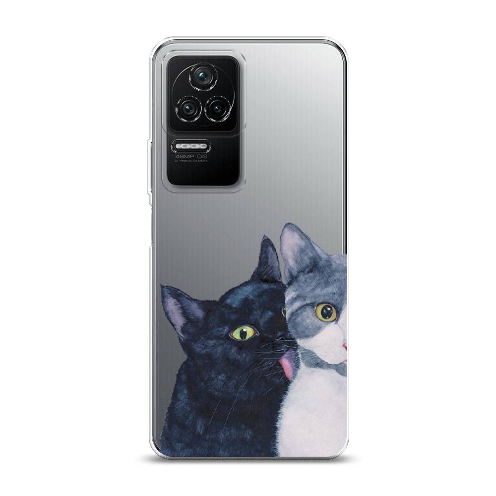 

Чехол Awog на Poco F4/Redmi K40S "Кошачья любовь", Разноцветный, 314650-1