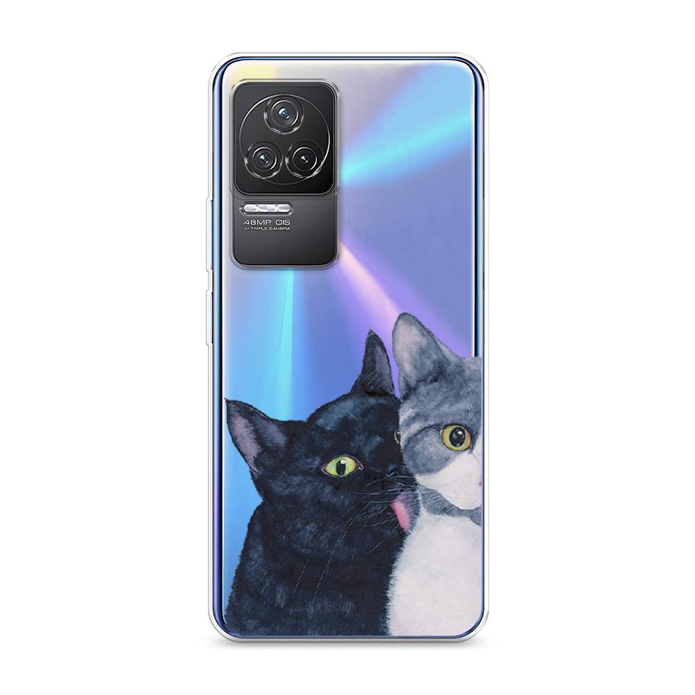 

Чехол Awog на Xiaomi Redmi K50 "Кошачья любовь", Разноцветный, 312250-1