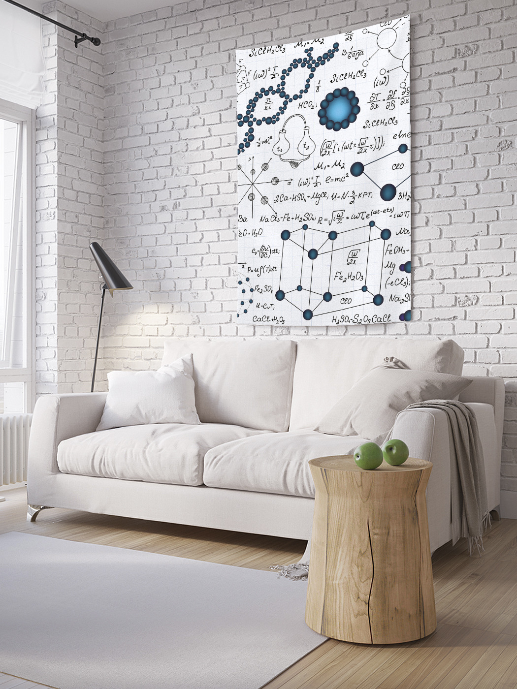 

Вертикальное фотопанно на стену JoyArty Точные науки 100x150 см, Точные науки