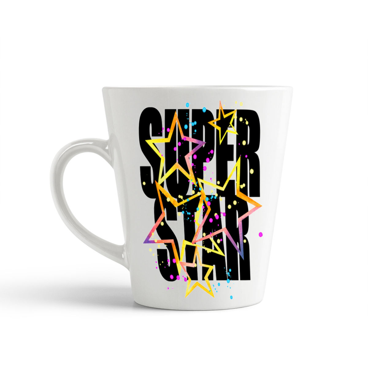

Конусная кружка CoolPodarok Super star2
