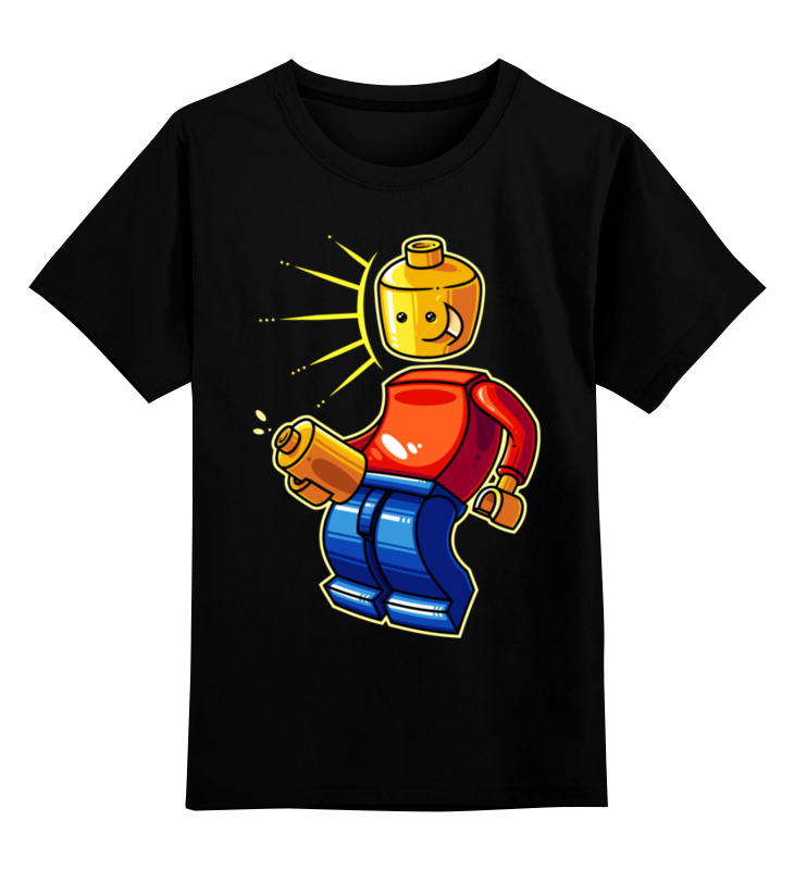 Детская футболка классическая унисекс Printio Лего.