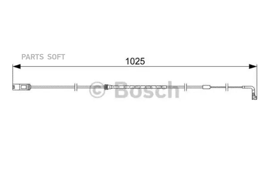 

Датчик Износа Задних Тормозных Колодок Bosch 1 987 473 026 Bosch арт. 1 987 473 026