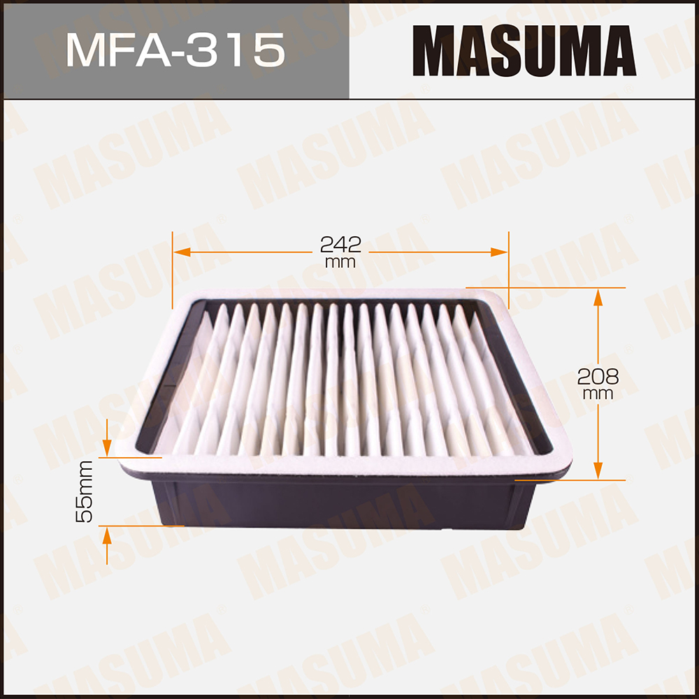 

MASUMA 'MFA315 Фильтр воздушный 1шт