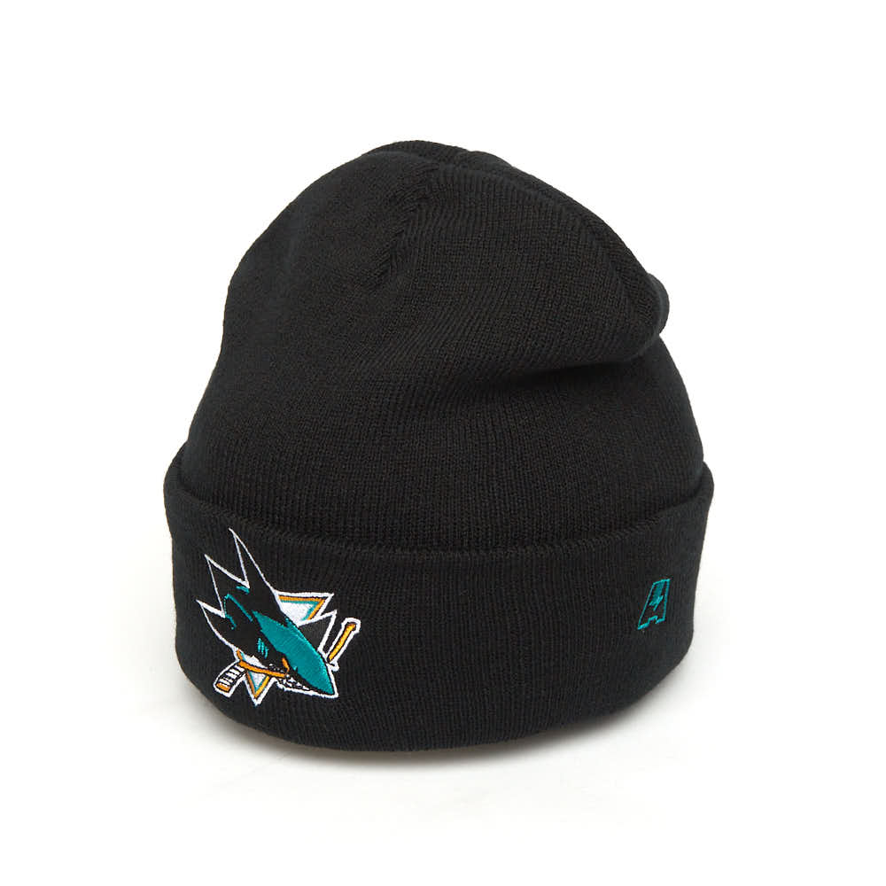 Шапка детская Atributika&Club NHL San Jose Sharks, черный, 52-54