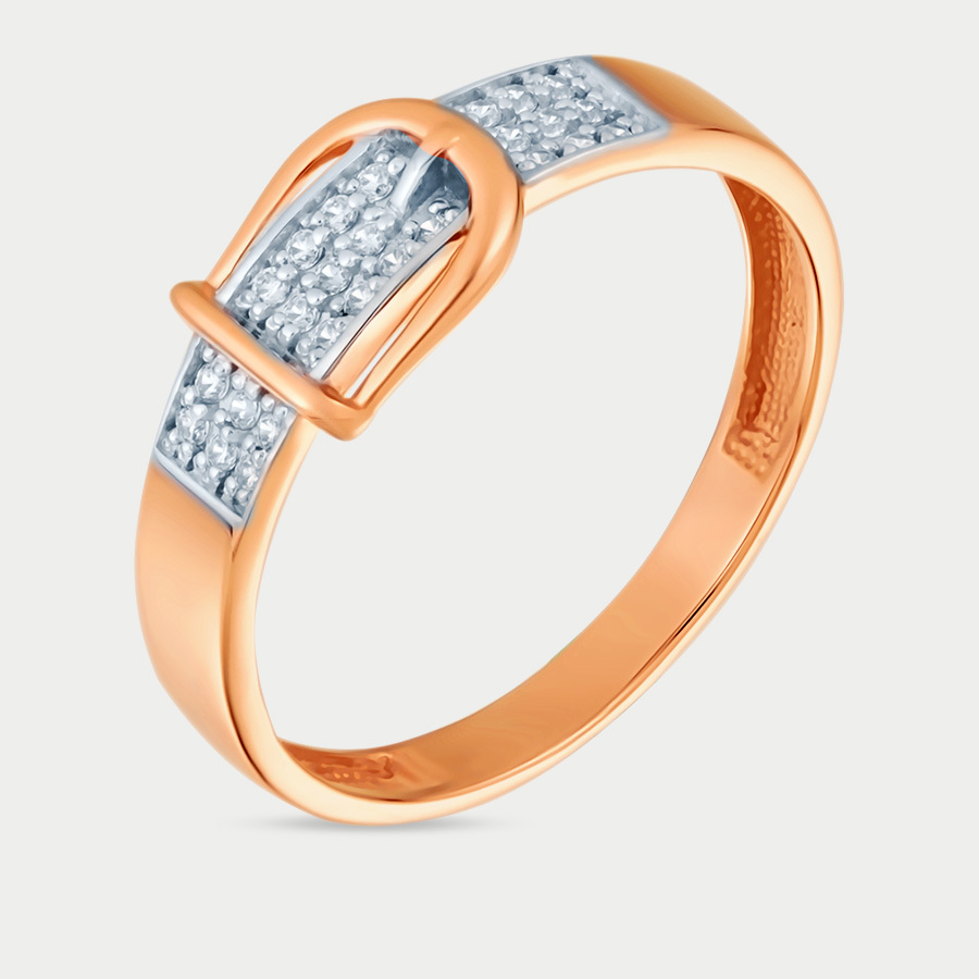 

Кольцо из красного золота р. , Династия 001351-1102, фианит, 001351-1102
