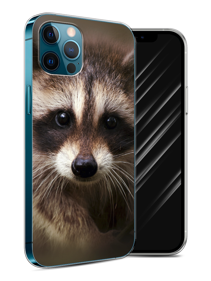 

Чехол Awog на Apple iPhone 12 Pro / Айфон 12 Pro "Енот", Разноцветный, 12850-1