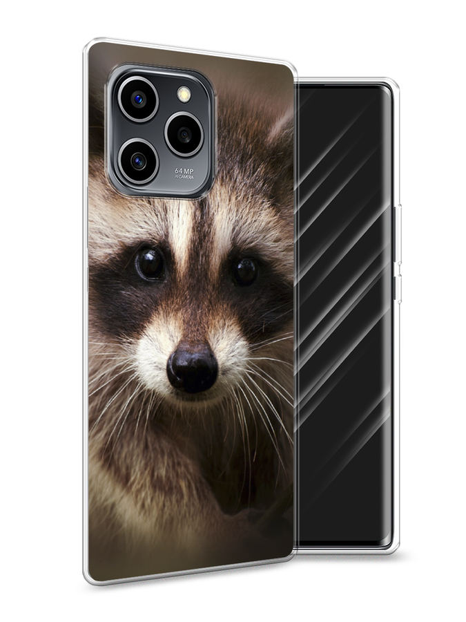 

Чехол Awog на Honor 60 SE "Енот", Разноцветный, 6108050-1