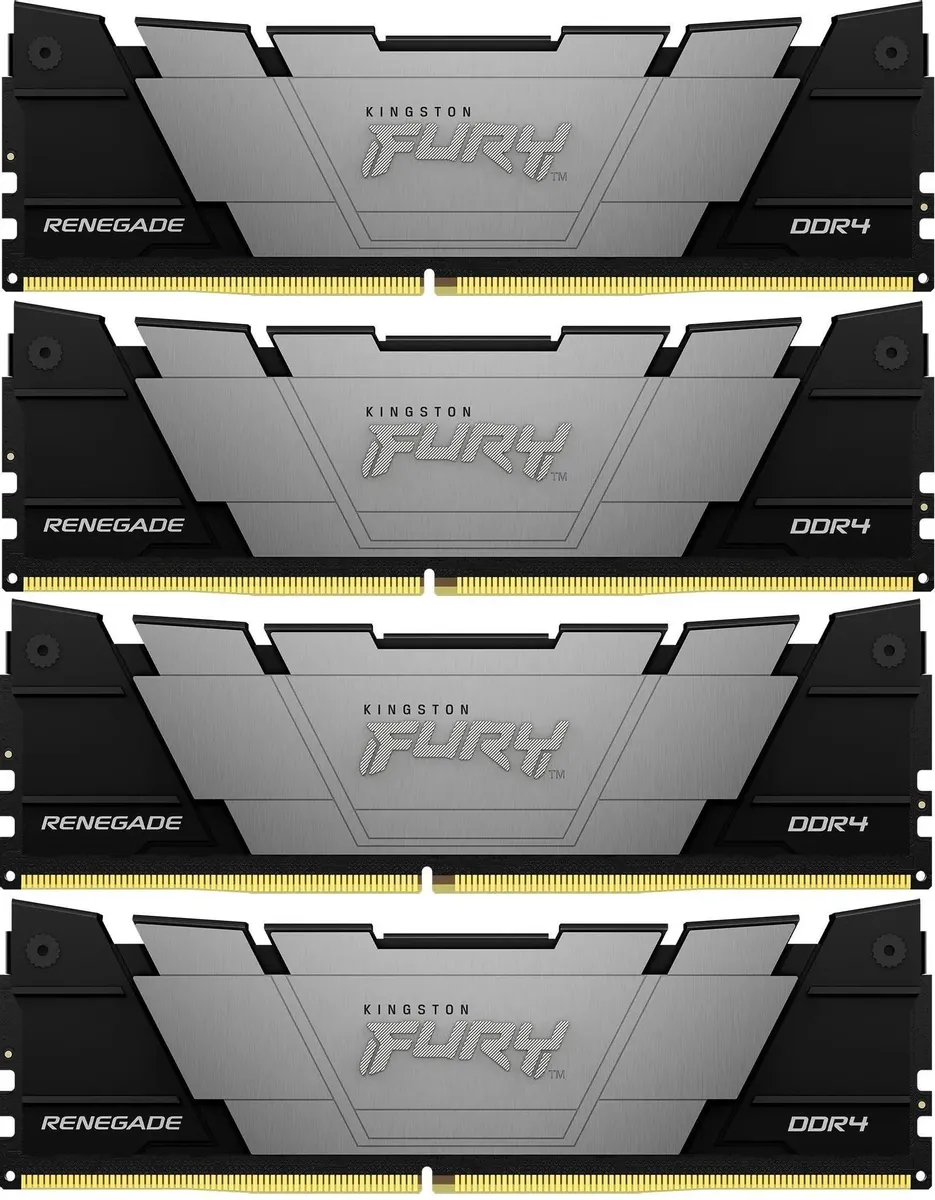 

Оперативная память Kingston Fury Renegade Black KF432C16RB2K4/128 DDR4 - 4x 32ГБ 3200МГц,, Оперативная память Kingston Fury Renegade Black KF432C16RB2K4/128 DDR4 - 4x 32ГБ 3200МГц, DIMM, Ret
