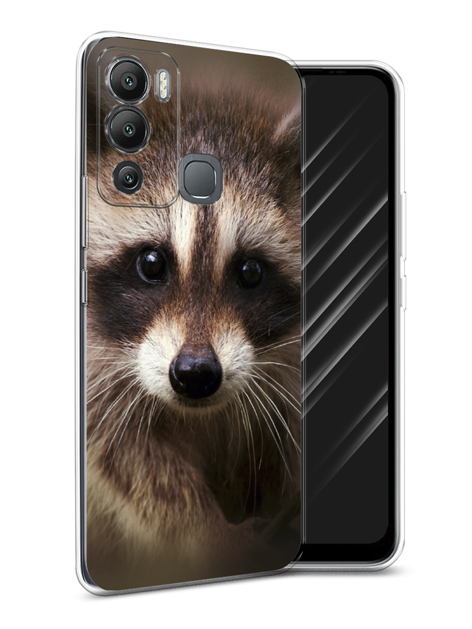 

Чехол Awog на Infinix Hot 12i "Енот", Разноцветный, 3101250-1