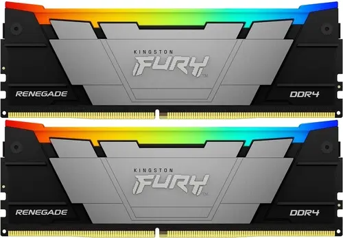 

Оперативная память Kingston FURY Renegade RGB (KF432C16RB12AK2/32), DDR4 2x16Gb, 3200MHz, FURY Renegade RGB