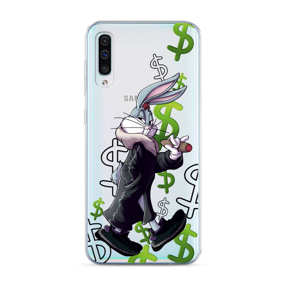 

Чехол на Samsung Galaxy A30s "Rich Bugs Bunny", Зеленый;черный;голубой, 28850-6