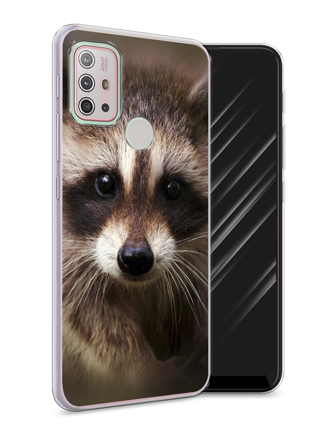

Чехол Awog на Lenovo K13 Note/Motorola Moto G10/G20/G30 "Енот", Разноцветный, 242150-1