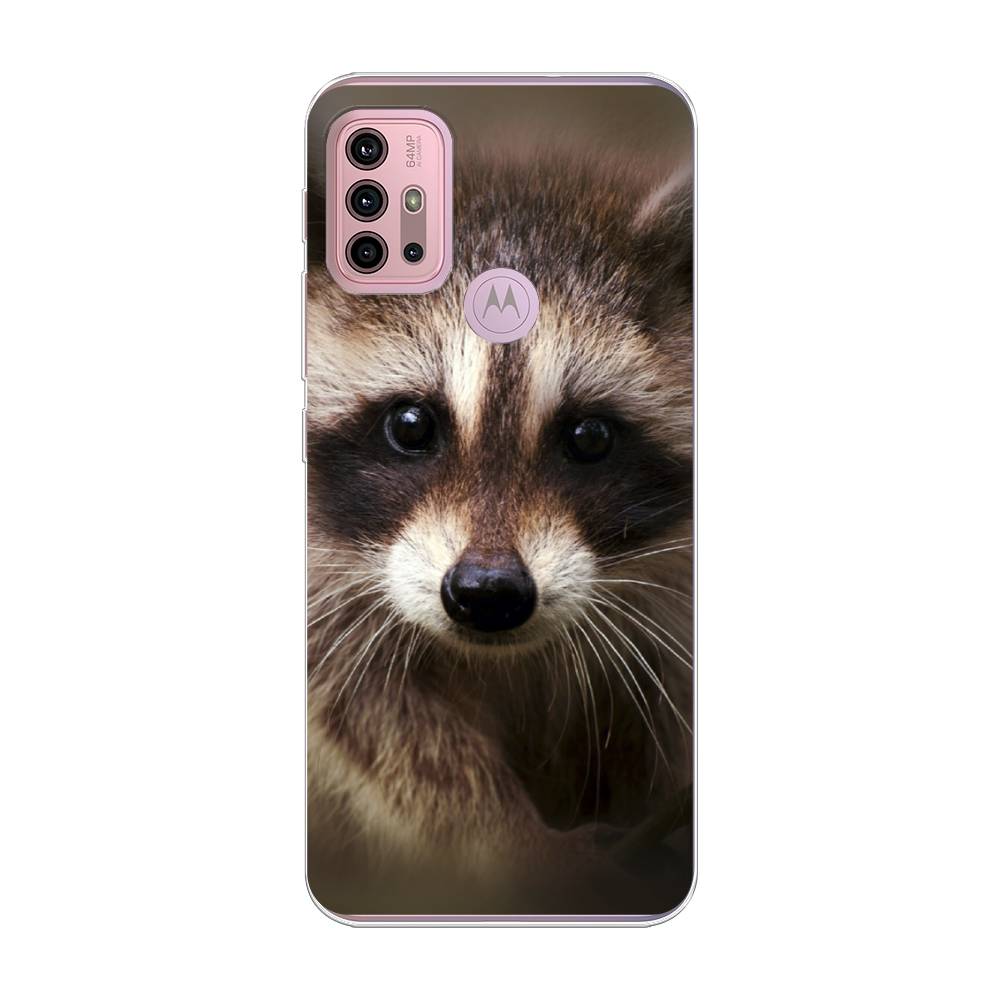 

Чехол Awog на Lenovo K13 Note/Motorola Moto G10/G20/G30 "Енот", Разноцветный, 242350-1