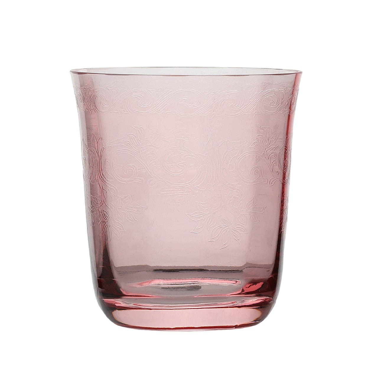 Стаканы для виски Precious Pink розовые 6 шт