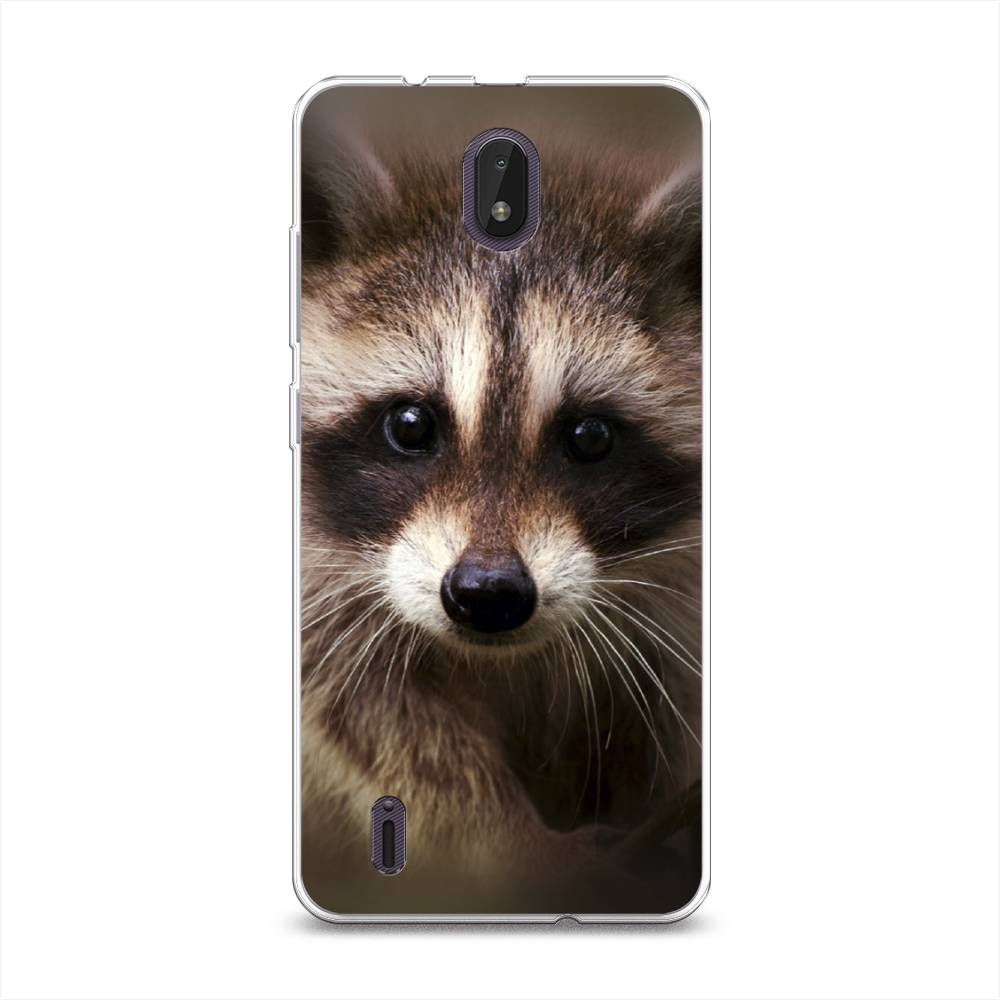

Чехол Awog на Nokia C01 Plus / Нокиа C01 Плюс "Енот", Разноцветный, 125250-1